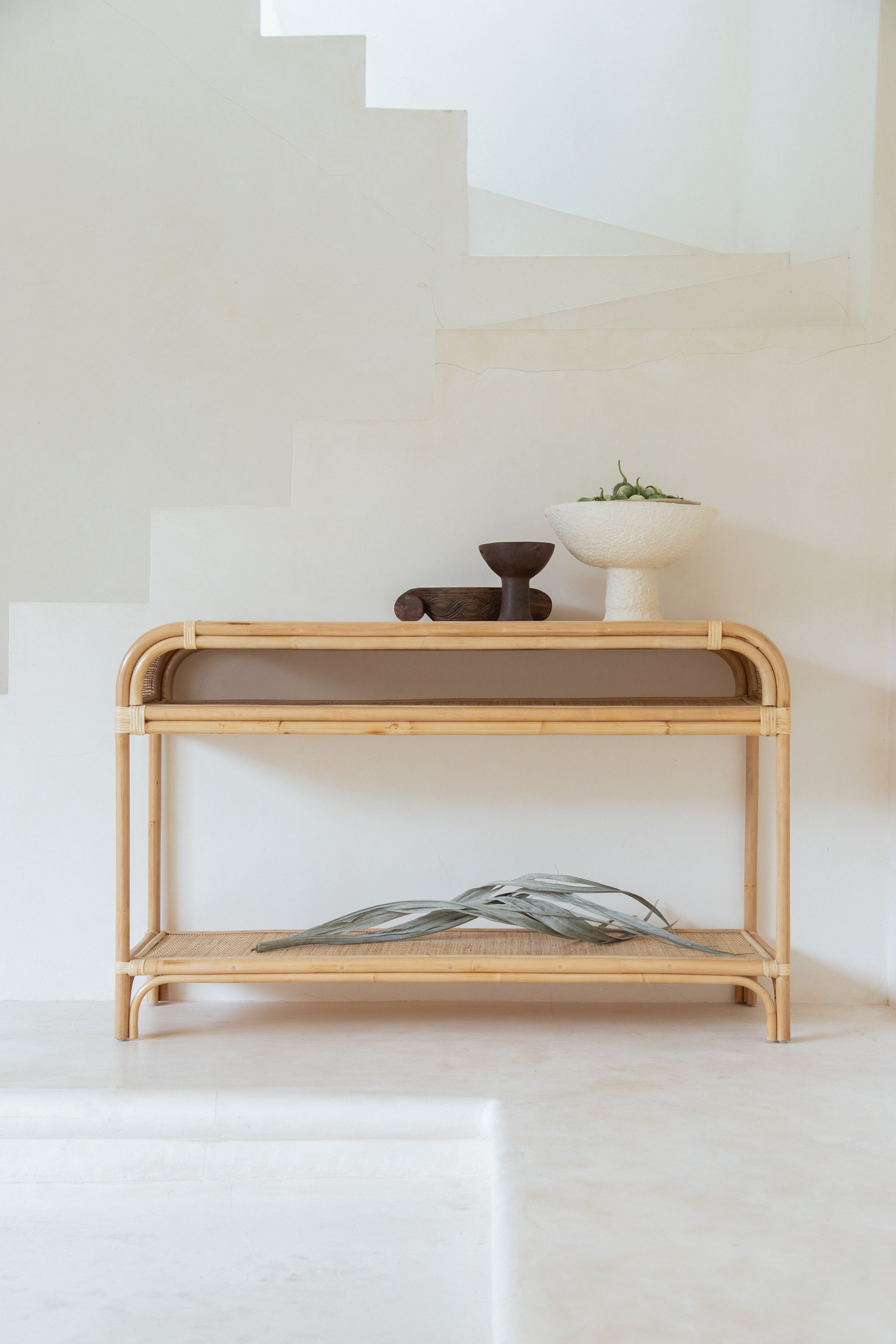 Hattie rattan table