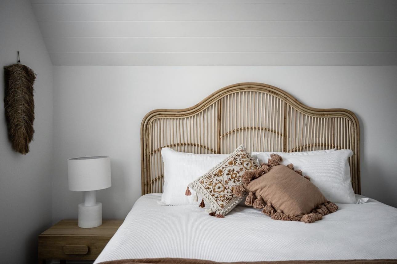 Chloe Natural Rattan Bedhead