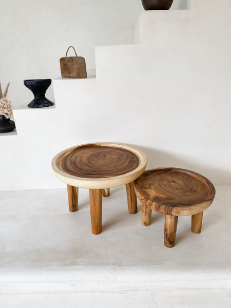 Jude timber round tables