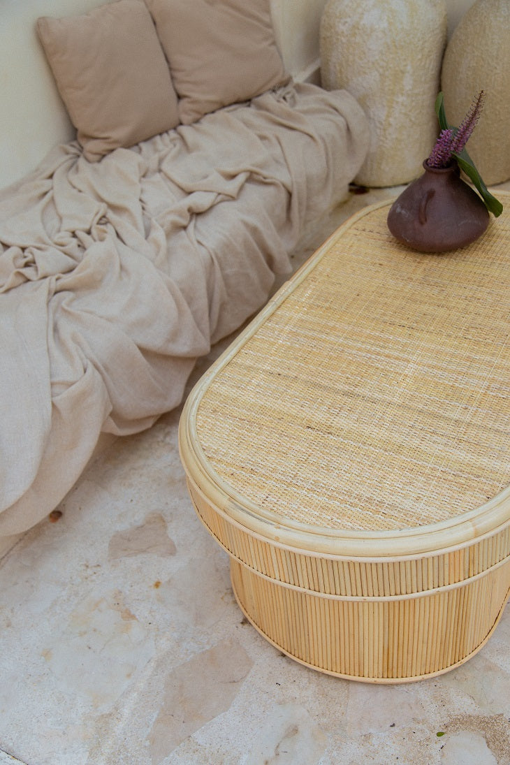 Mia Oval Coffee Table