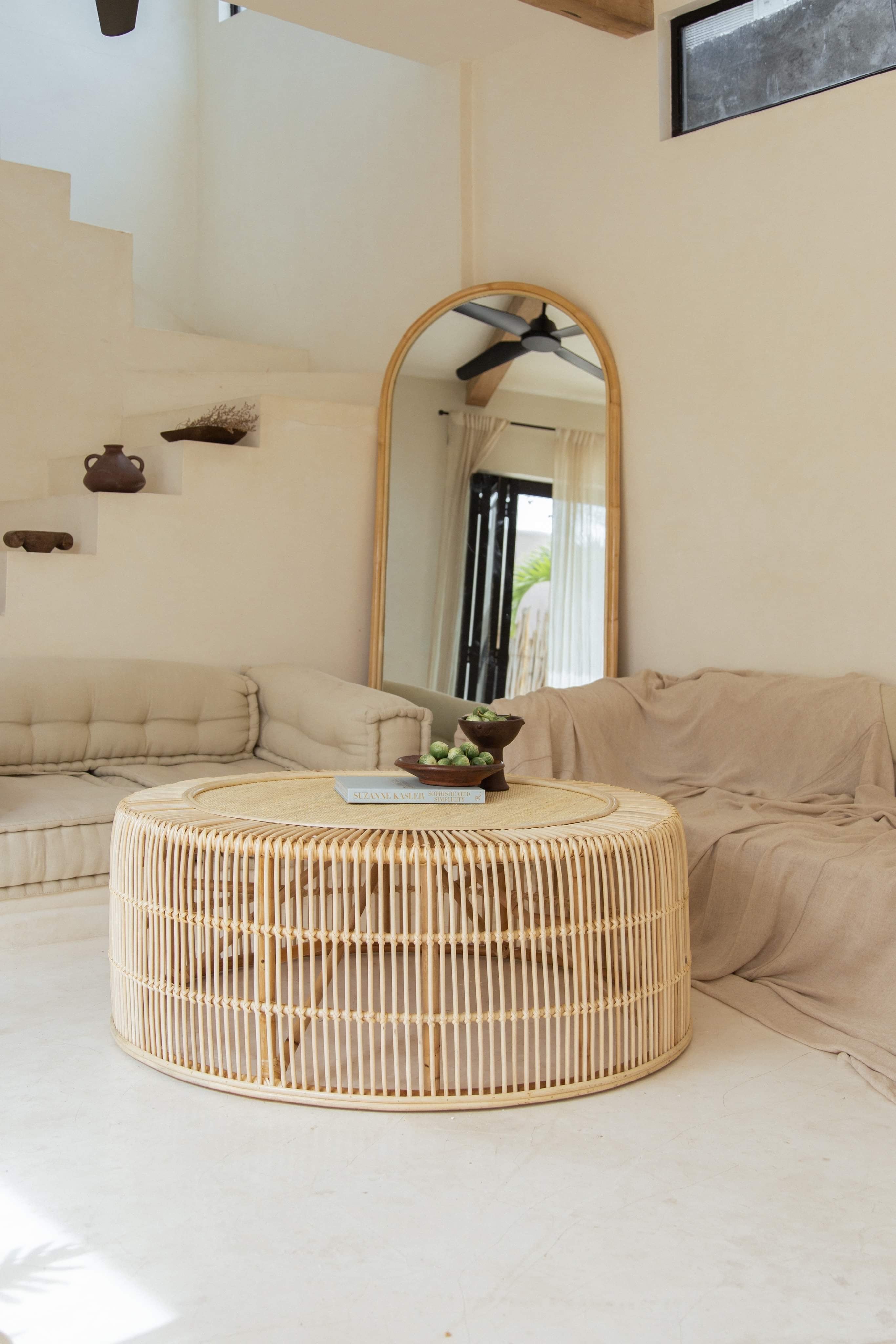 Huey Rattan Coffee Table
