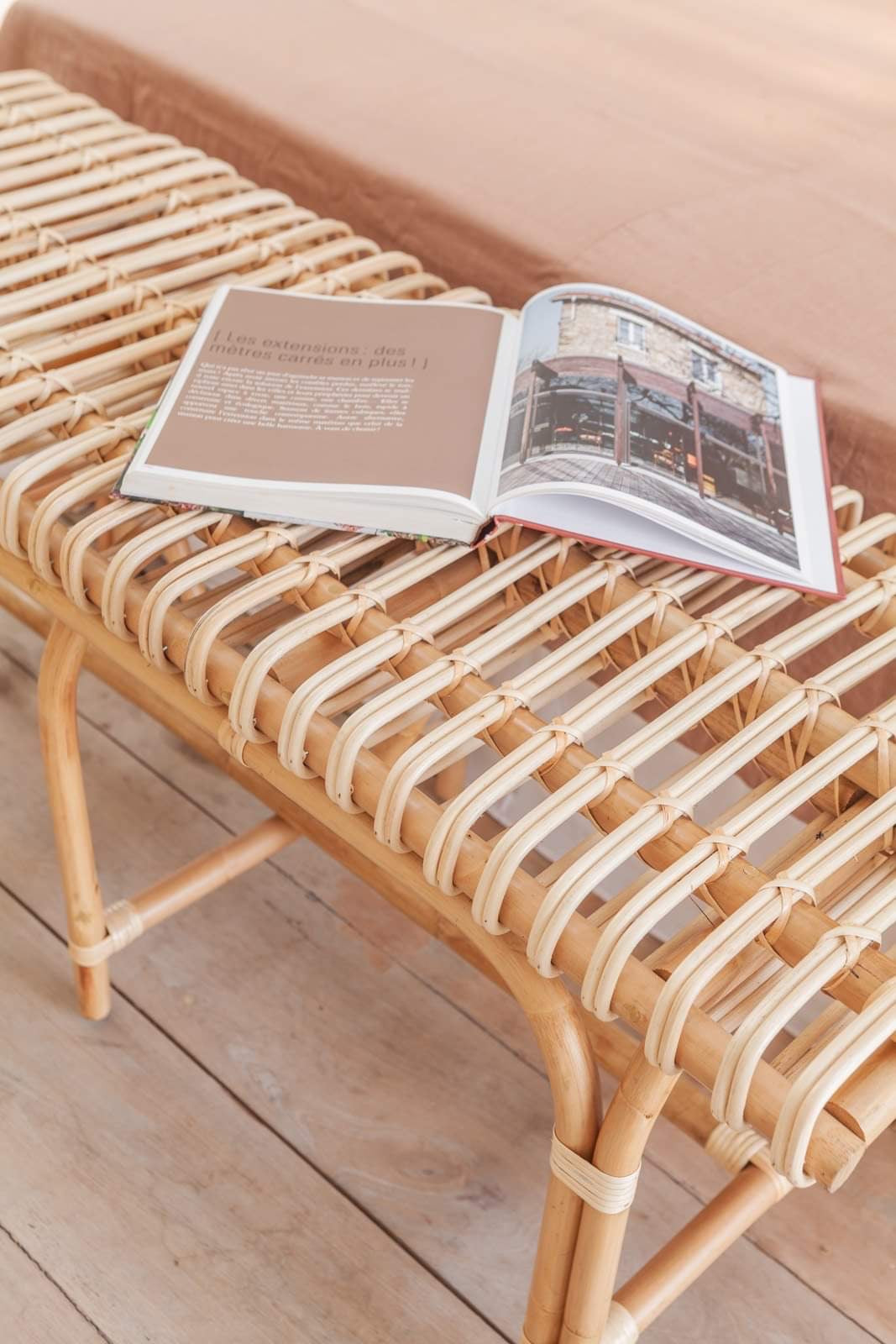 Bryah Rattan Bench Seat