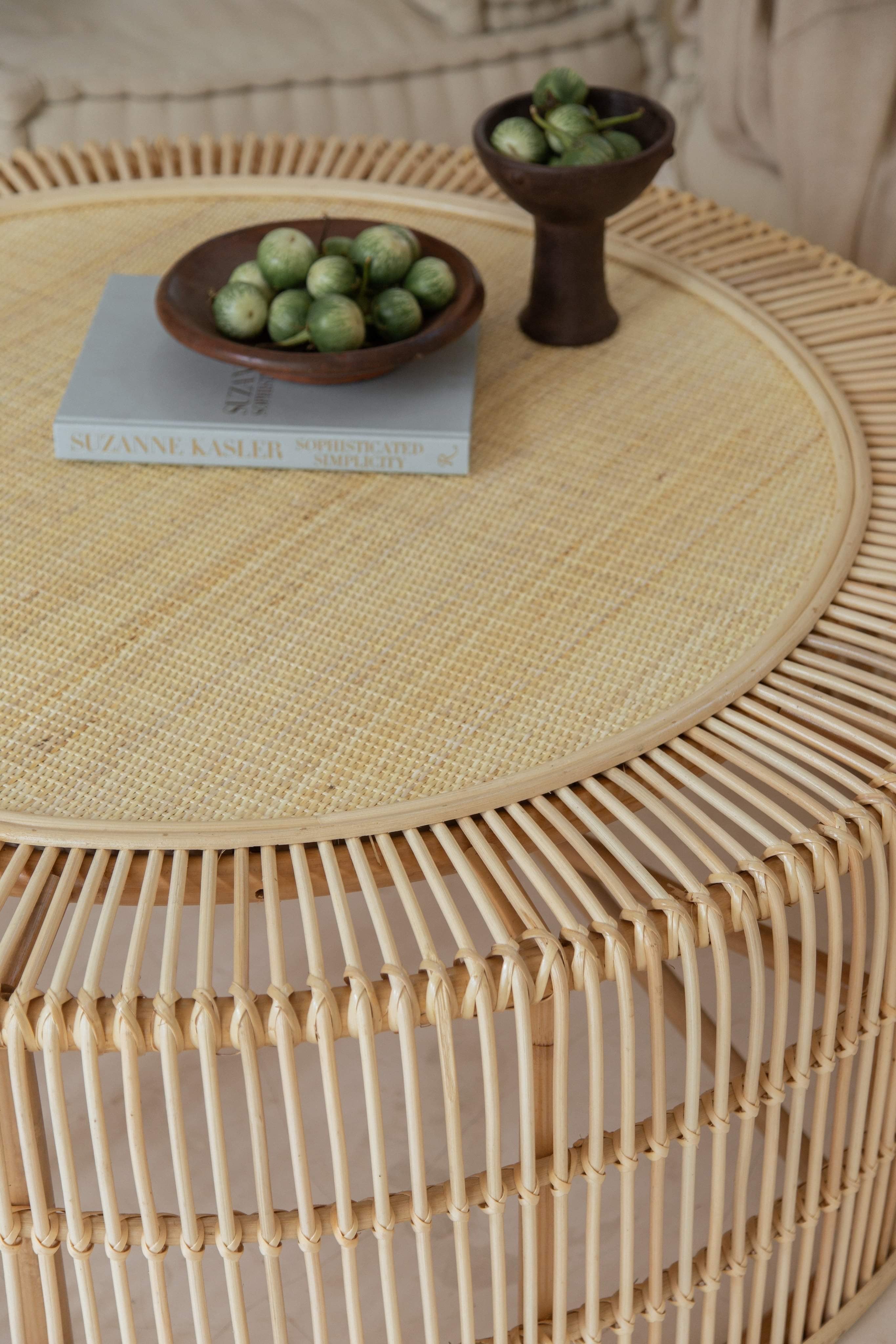 Huey Rattan Coffee Table