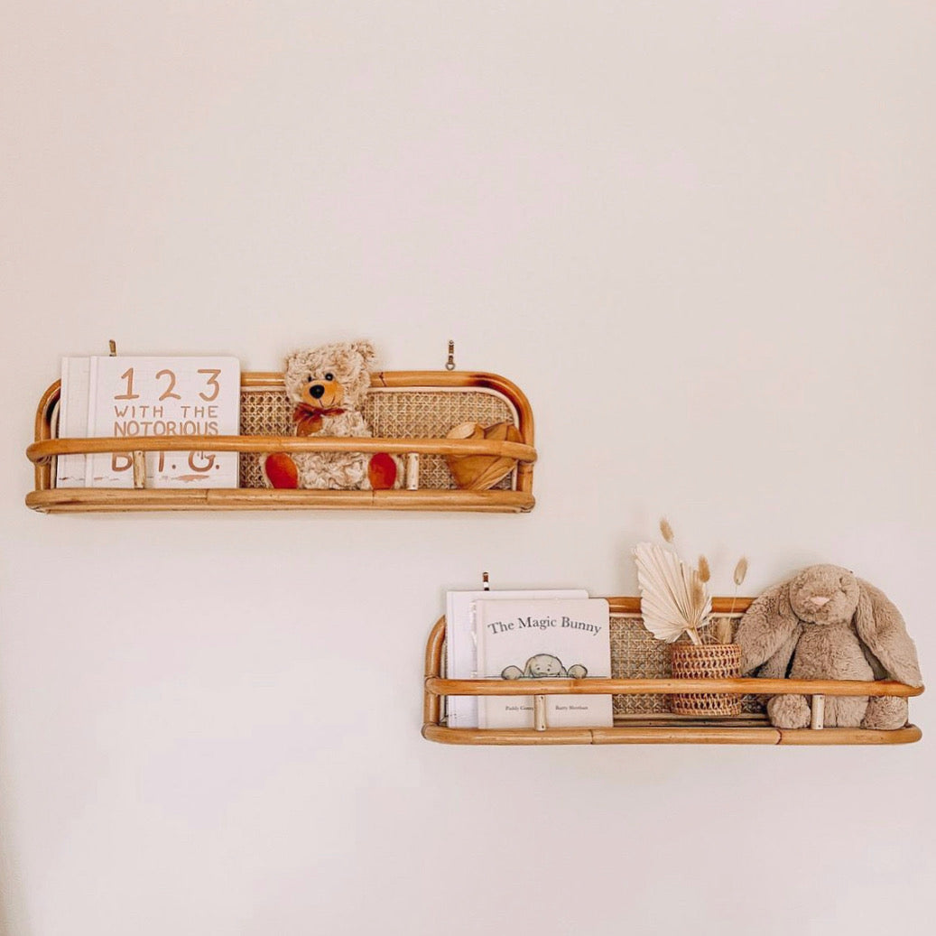 Rattan Wall Shelf