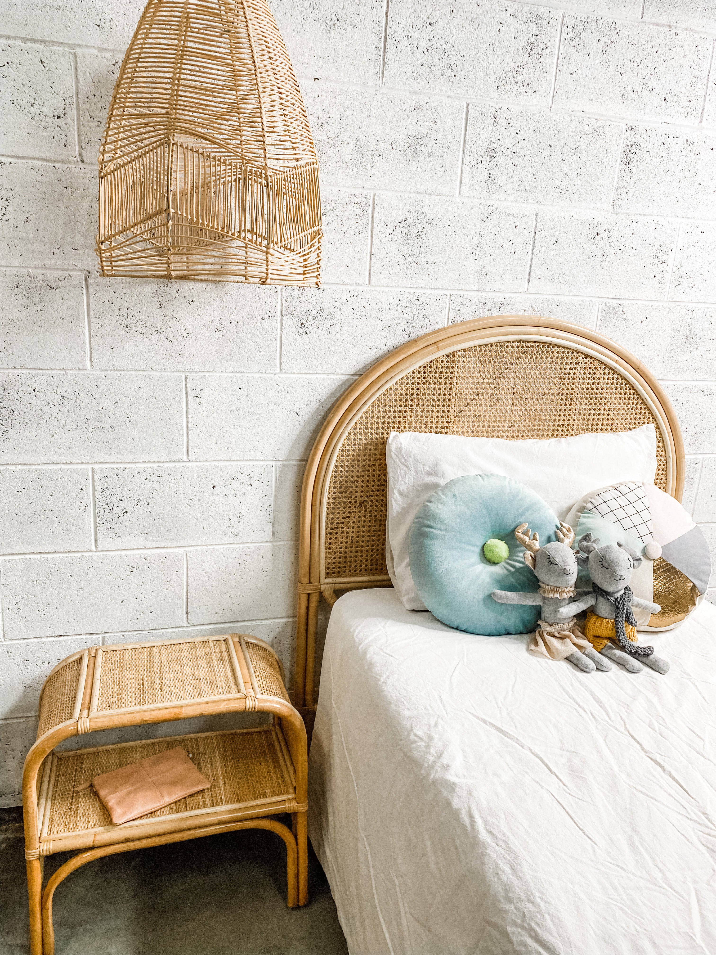 Arched Open Webbing Bedhead