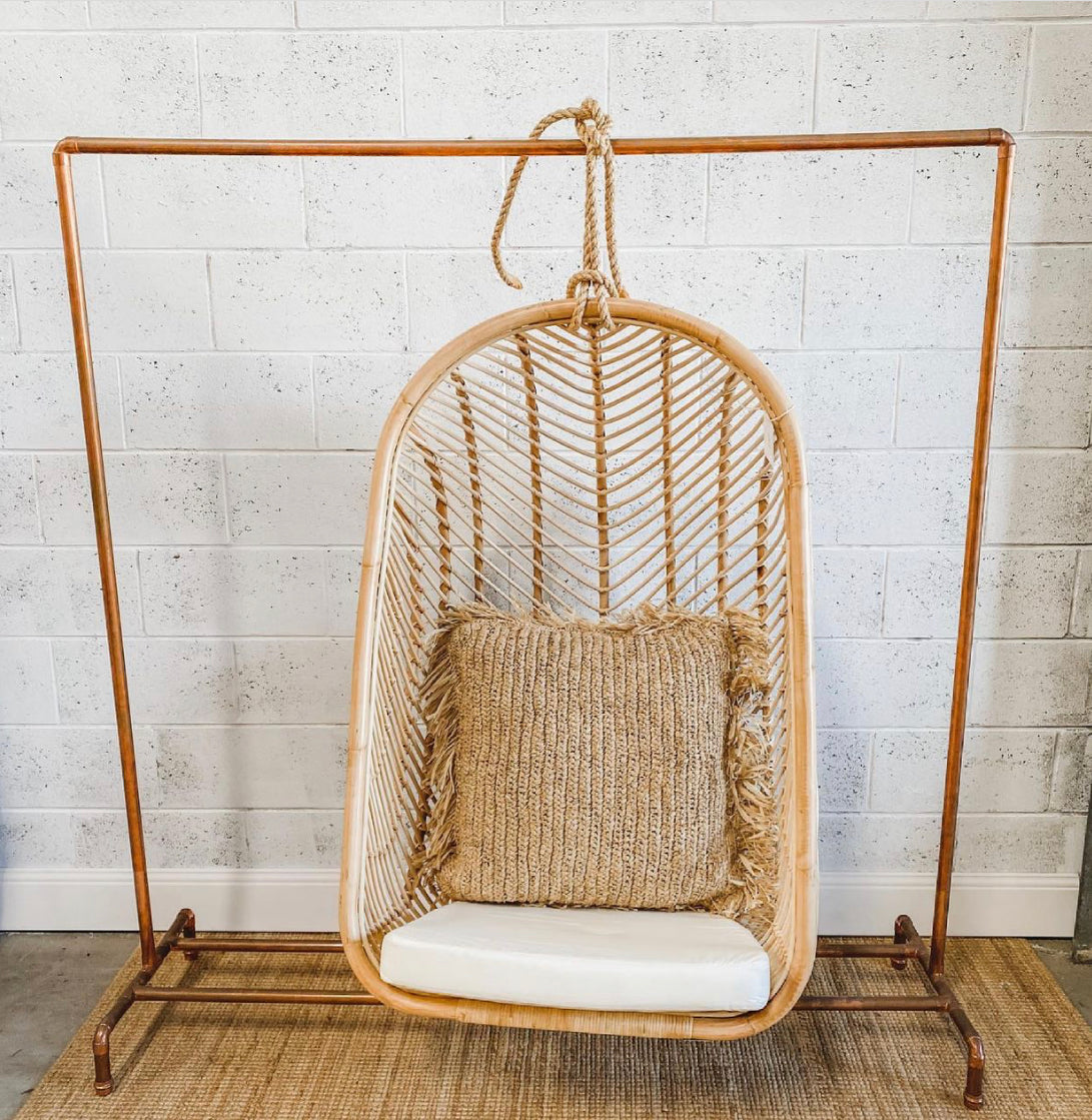 Chevron hanging chair 1 IN STOCK NOW