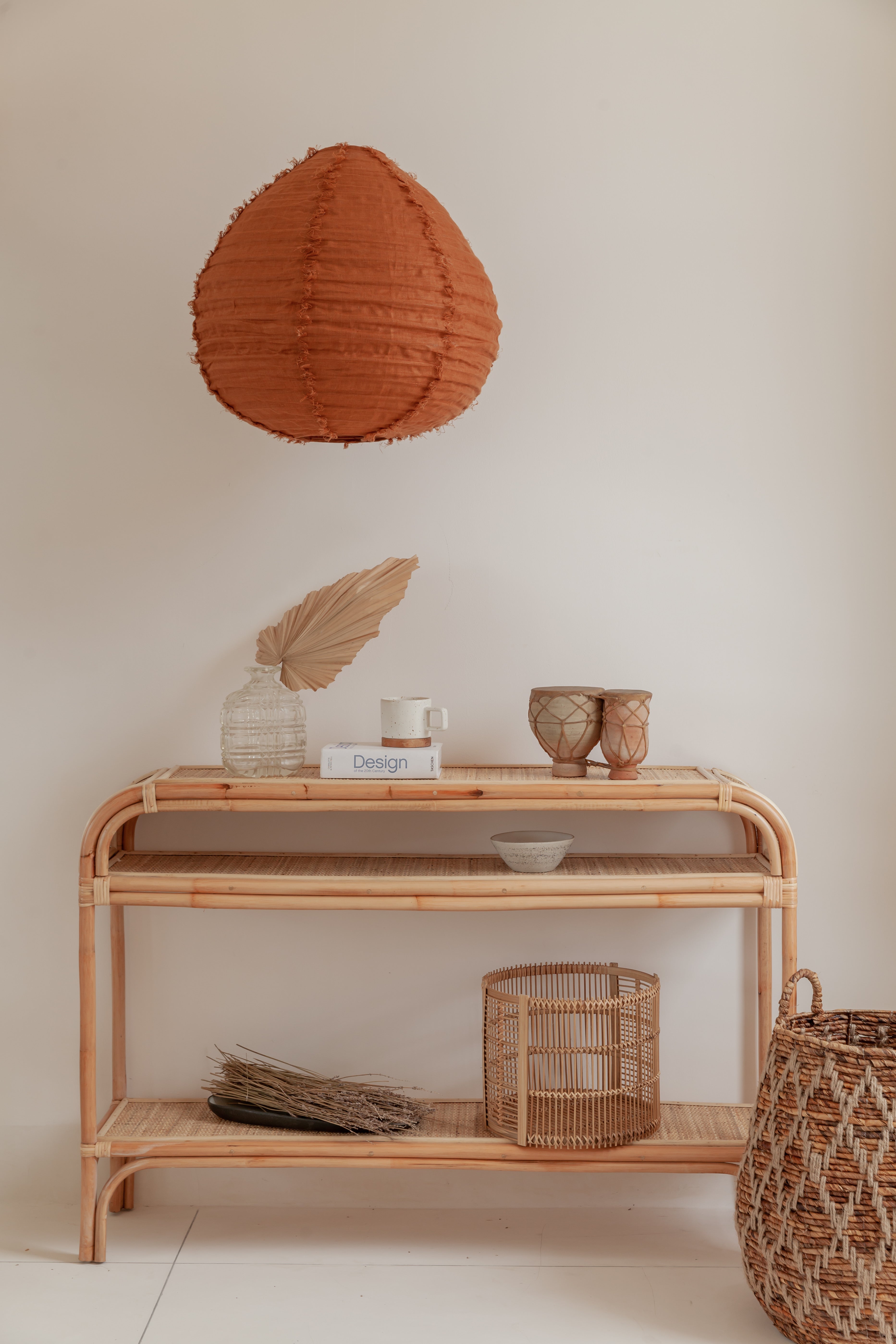 Hattie rattan table