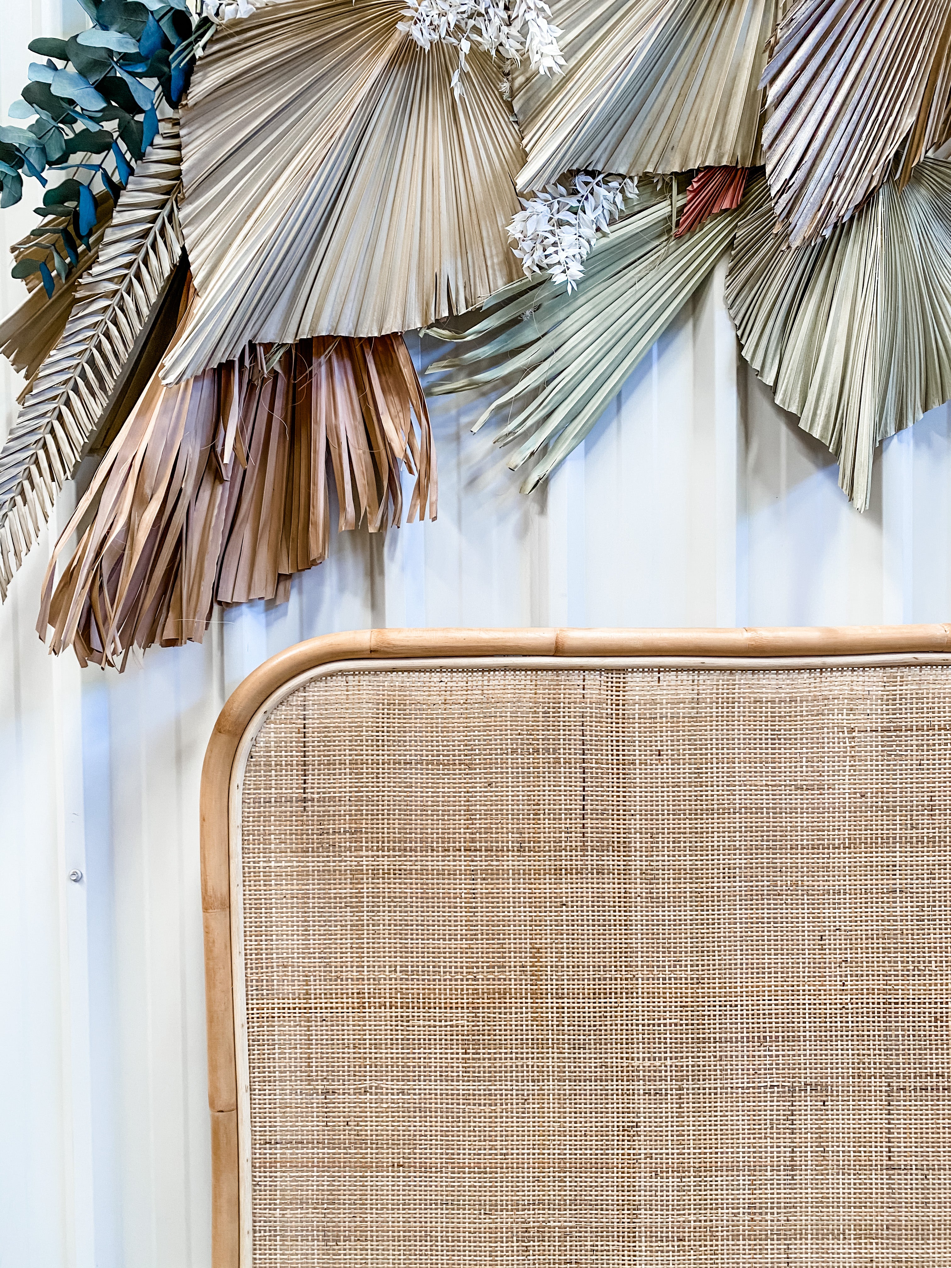 Fraser Natural Rattan Bedhead