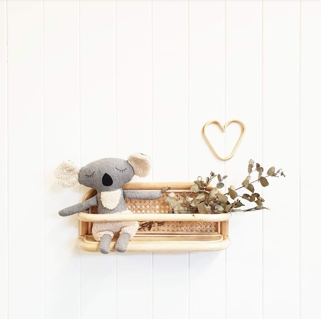 Rattan Wall Shelf