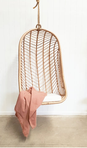 Chevron hanging chair 1 IN STOCK NOW