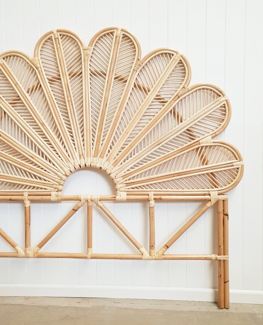 Petal Rattan Bedhead