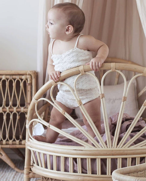 Tilly Rattan Toddler Bed