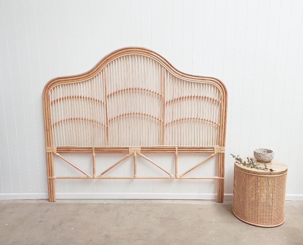 Chloe Natural Rattan Bedhead