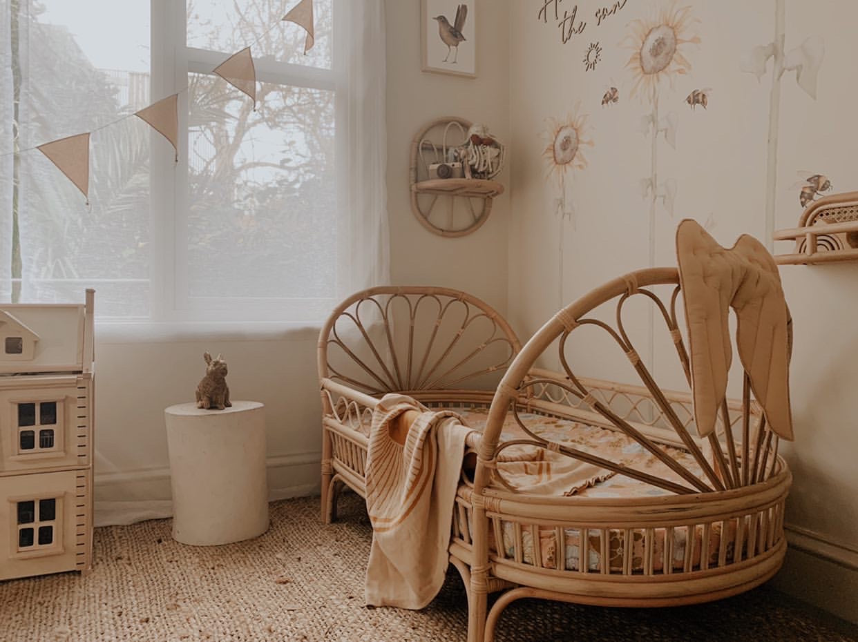 Tilly Rattan Toddler Bed