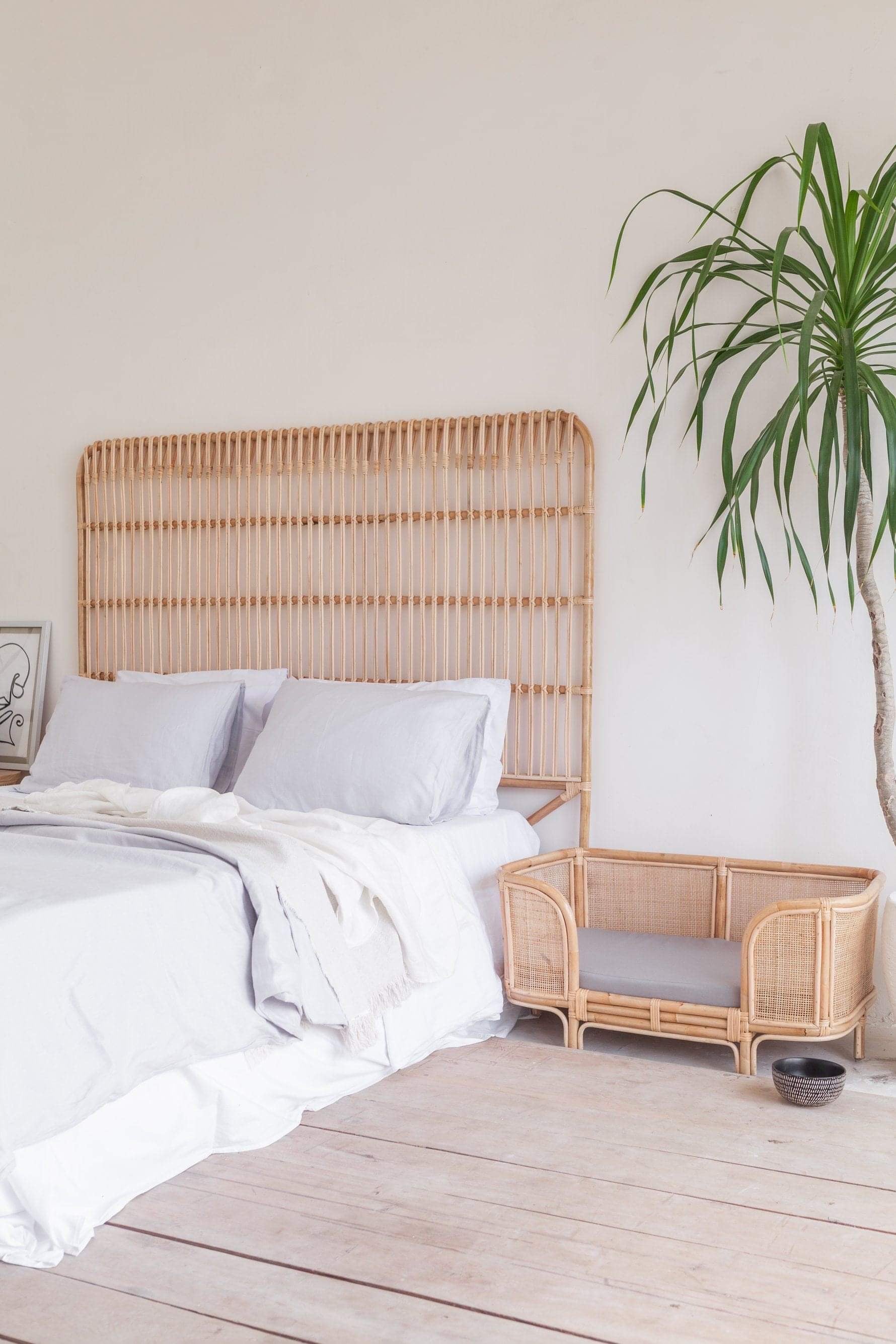Ralf Rattan Dog Bed