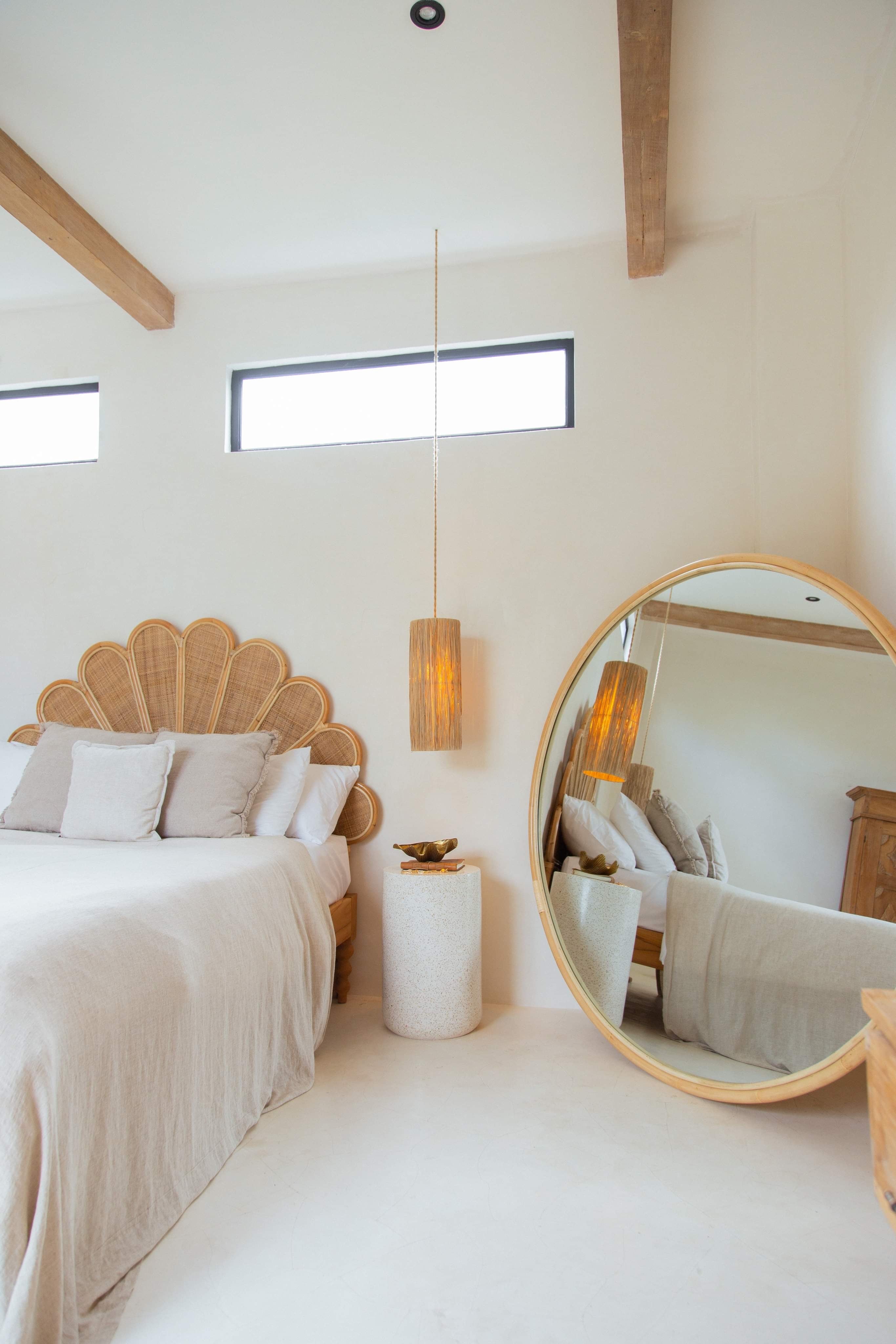 Ruby Round Mirror