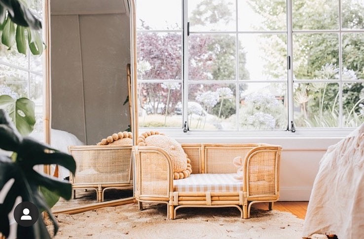 Ralf Rattan Dog Bed