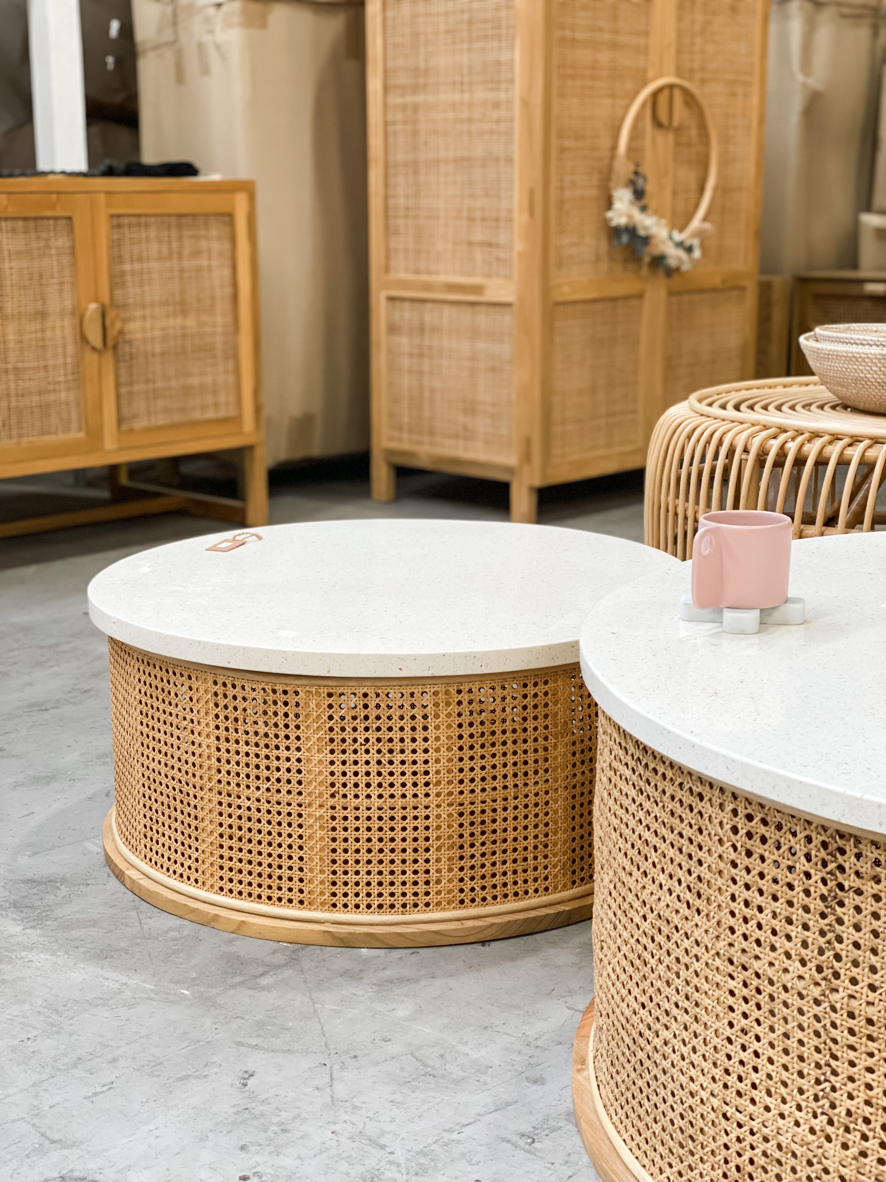 Marley Rattan Coffee Table