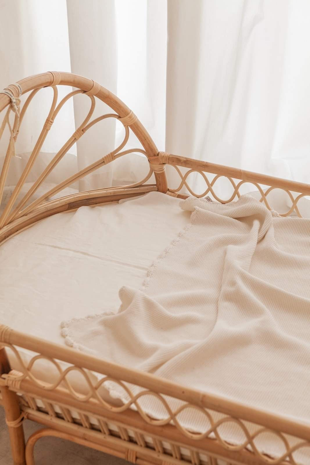 Tilly Rattan Toddler Bed