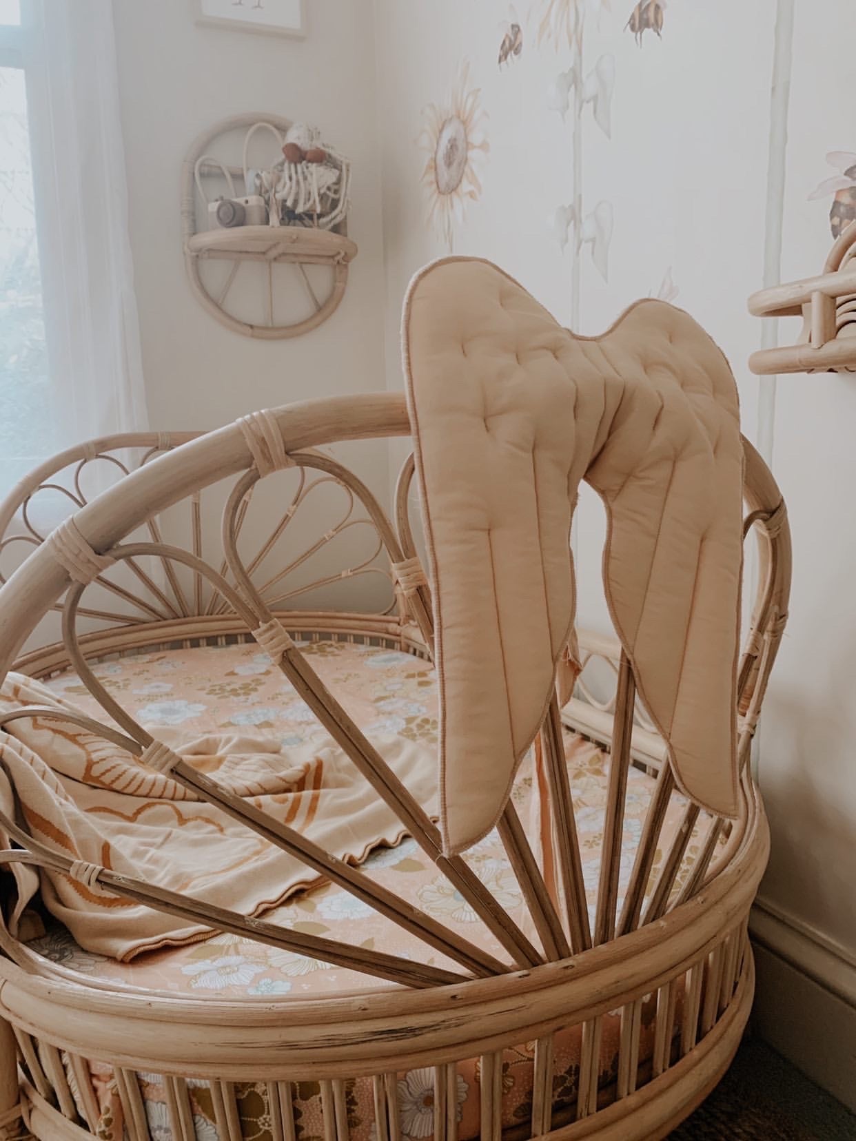 Tilly Rattan Toddler Bed