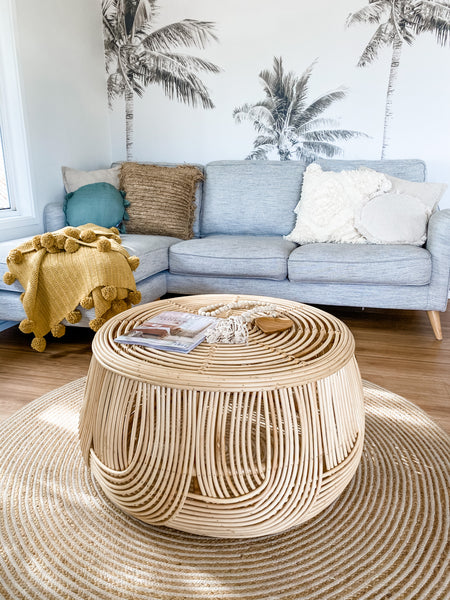 Ellie Rattan Coffee Table